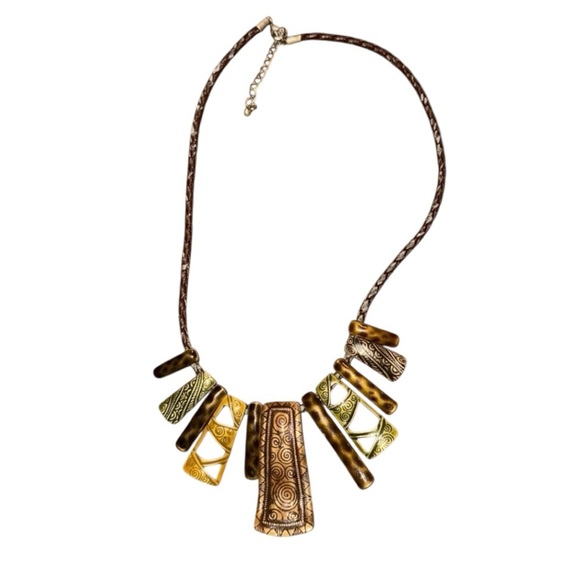 🌹Braided Leather Necklace - Picture 1 of 3